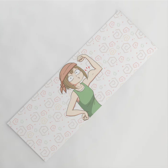 muscle haver yoga mat society6