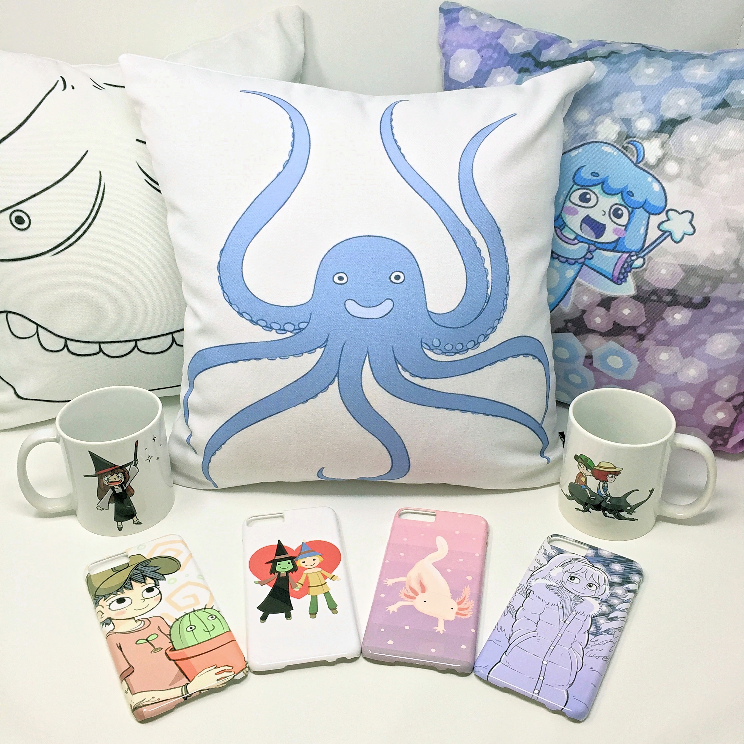 octo pillow society6